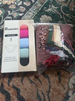No Boundaries Mid-Rise Bikini 5-Pair Pack Size L