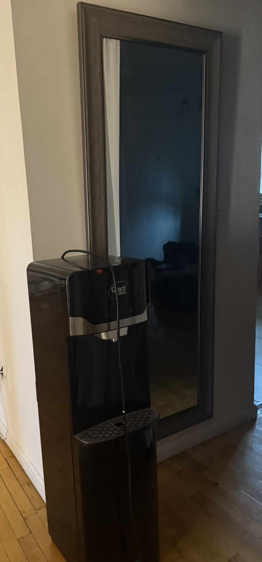 Mirror And Water Dispenser