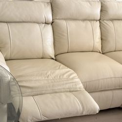 Leather Sectional 