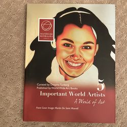 Important world artists, a world of art, # 5.  $115 new