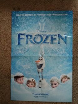 Official "FROZEN" Movie poster