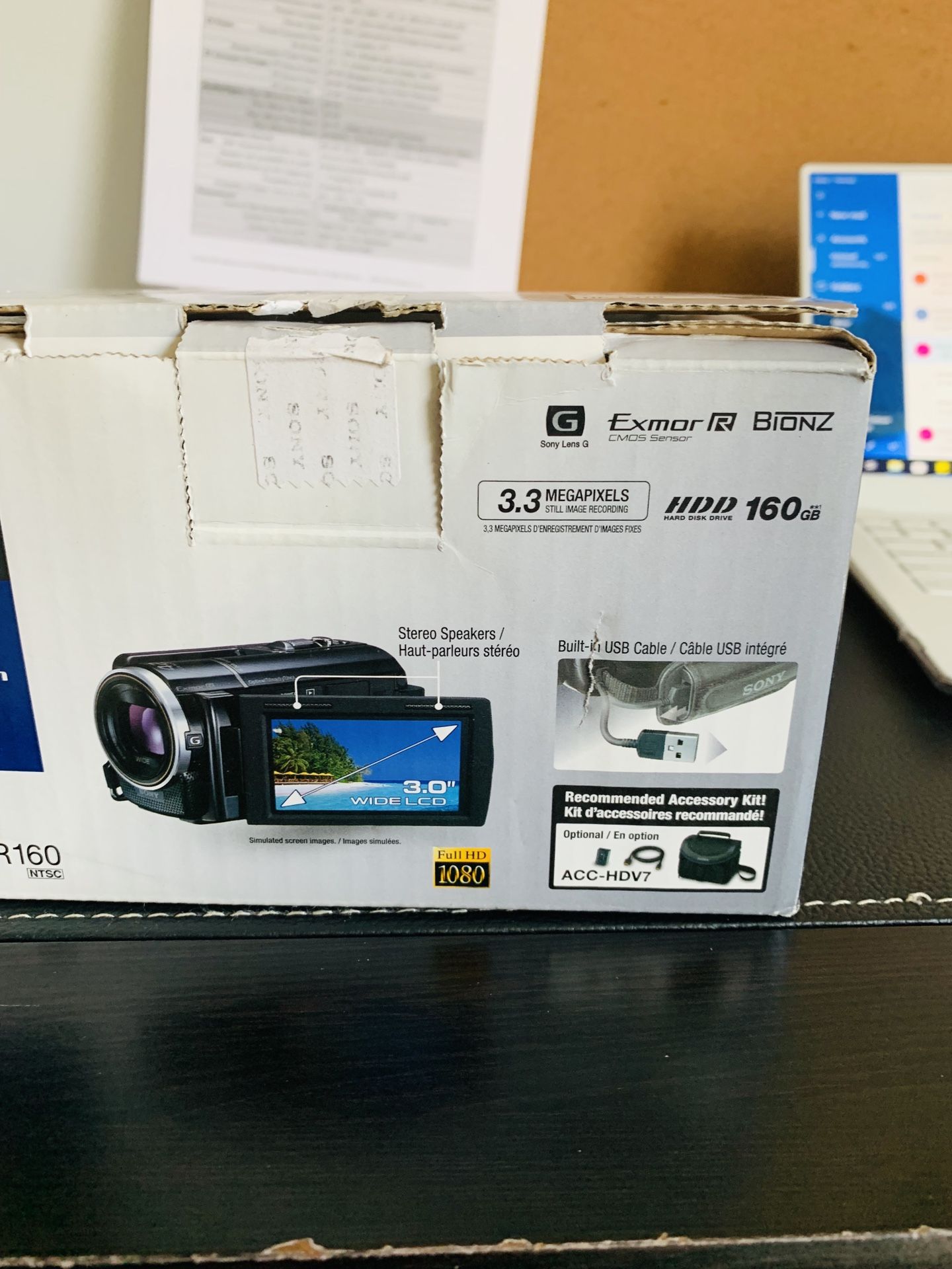 Sony 160 gb camcorder