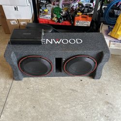 2 12s w/ ported box and 1500amp