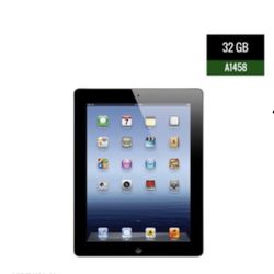 Apple iPad 4th Gen 9.7-inch Black A1458 Wi-Fi 32 GB