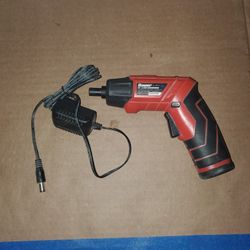 Cordless Screwdriver, with Flashlight.