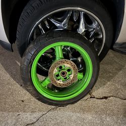 1998 ZX 9 R Rear Wheel