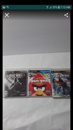 Three ps3 Games