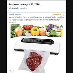 Vacuum Food Sealer & Fryer