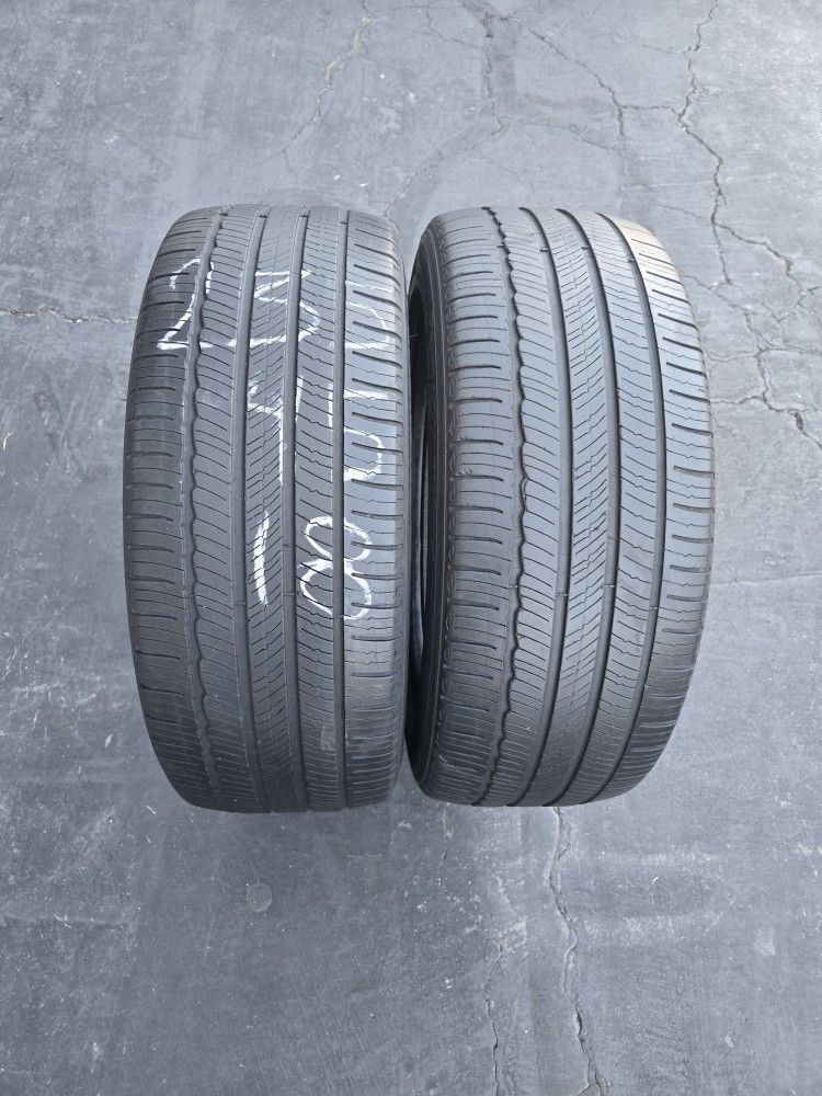 2. Tires 235. 45. 18. Michelin.