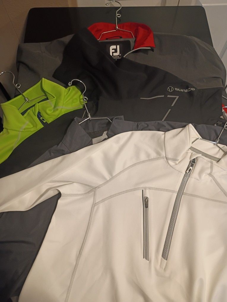 Sunice/ Footjoy New Golf Apparel Jackets Long Sleeve / Short Sleeve