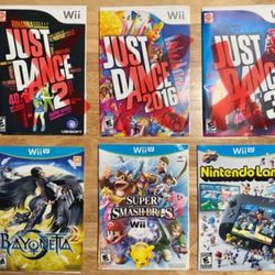 Wii & WiiU Games - No Case