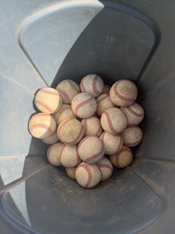 30- leather baseballs diamond/ncs/wilson/usssa balls