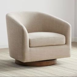 New swivel club chair