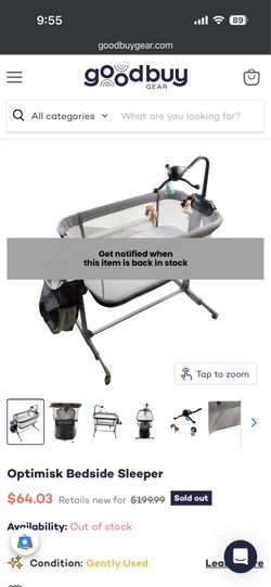 Bedside Sleeper/Bassinet