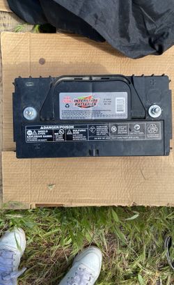 Marine/RV Battery . New Interstate Batteries Rc195