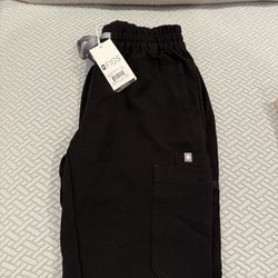 Brand New Black Figs Relaxed Uman Jogger XXS