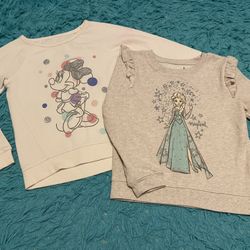 Fleece Disney Sweaters Sz 5