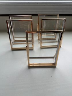 5 - Gold Small Floating Frame (2”x3”)