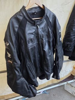 Motorcycle LEATHER Jacket Honda 