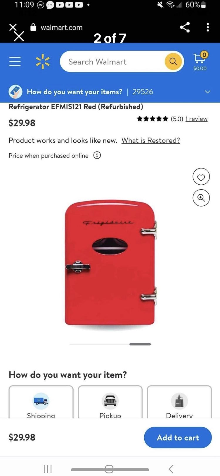 New Mini Refrigerator 