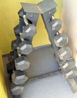 Weights With Rack