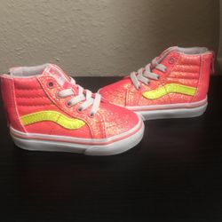 Pink Glitter Toddler vans