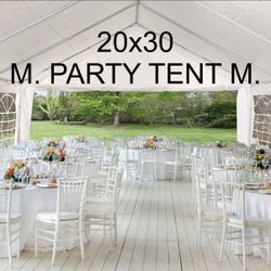 20' x 30' Canopy Party Tent & Carport - Heavy Duty Outdoor Wedding Gazebo Event Shelter Canopy for Outdoor Event, Wedding, Birthday 
