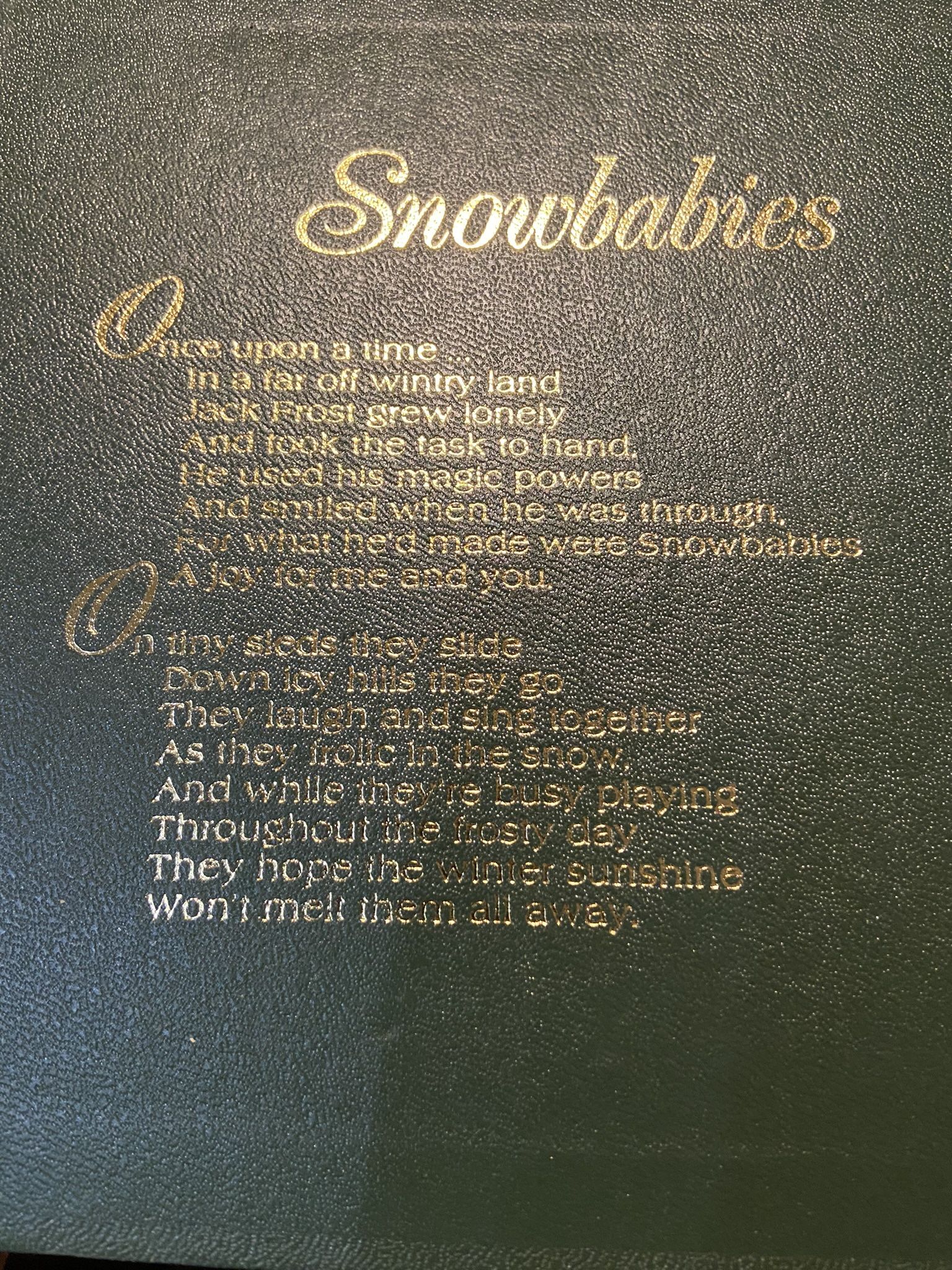 REDUCED!! Snowbabies Collectibles