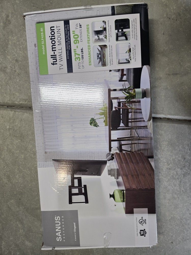 SANUS Preferred 37"-90" Full-Motion TV Wall Mount