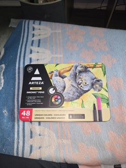 Arteza Premium Inkonic Pens 48-Pack