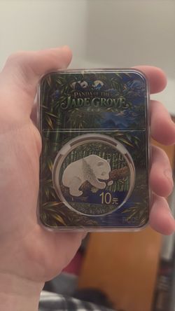 Panda of the Jade Grove 30g Silver Coin