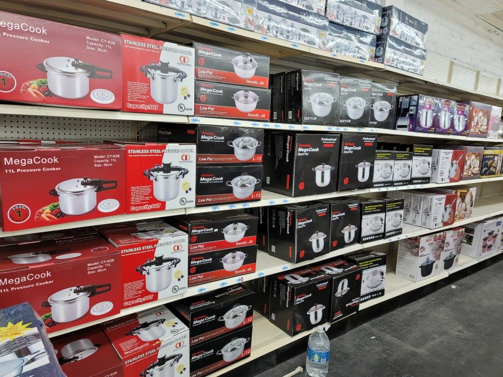 Stainless STEEL Pots & Pans SUPREMA WHOLESALE OUTLET