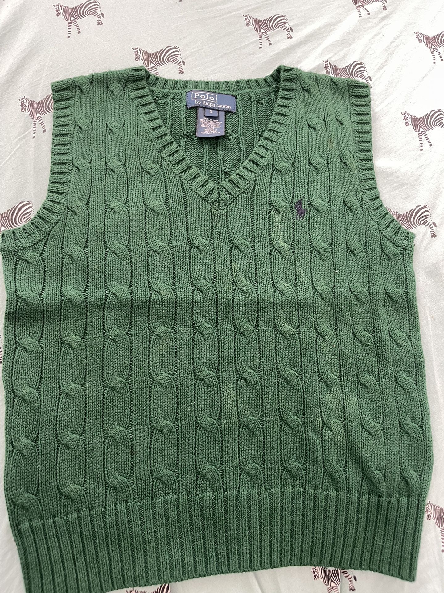 Cable-Knit Sweater Vest $20ea