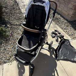 Mockingbird Single To Double Stroller With 2nd Seat and Kit