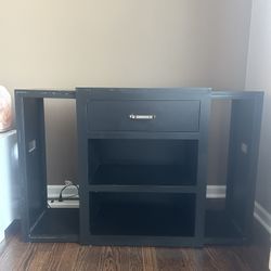 Wood Cabinet w/ 2 Pull Out C Tables (Available until 1/10)