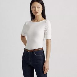 White Top By Lauren Ralph Lauren