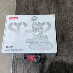Ulanzi SC-02 Camera Suction Cup Mount – New in Box