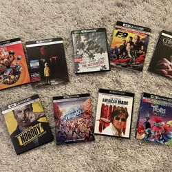 Like New 4K UHD Blu-rays