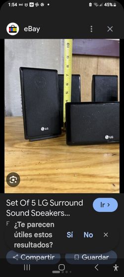 LG sound system