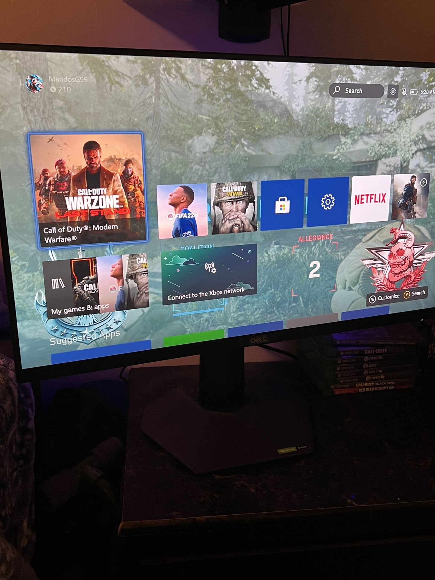 Dell Gaming Monitor G-sync