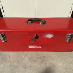 Tool Box With Tray And Hex Keys