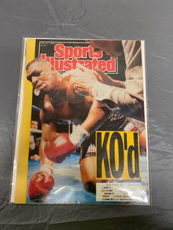 Sports Illustrated Mike Tyson vs Buster Douglas KO’d