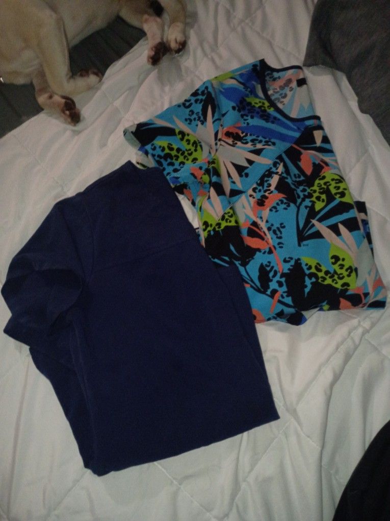 Scrub tops