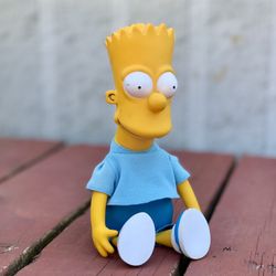 Bart Simpson Doll Vintage 1990