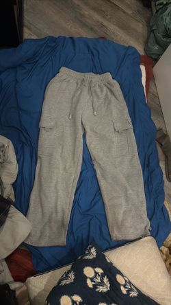 Grey Pro Club Cargo Sweats