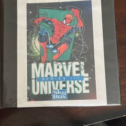 Marvel Skybox Universe Series 1-4 Complete Sets With Checklist 