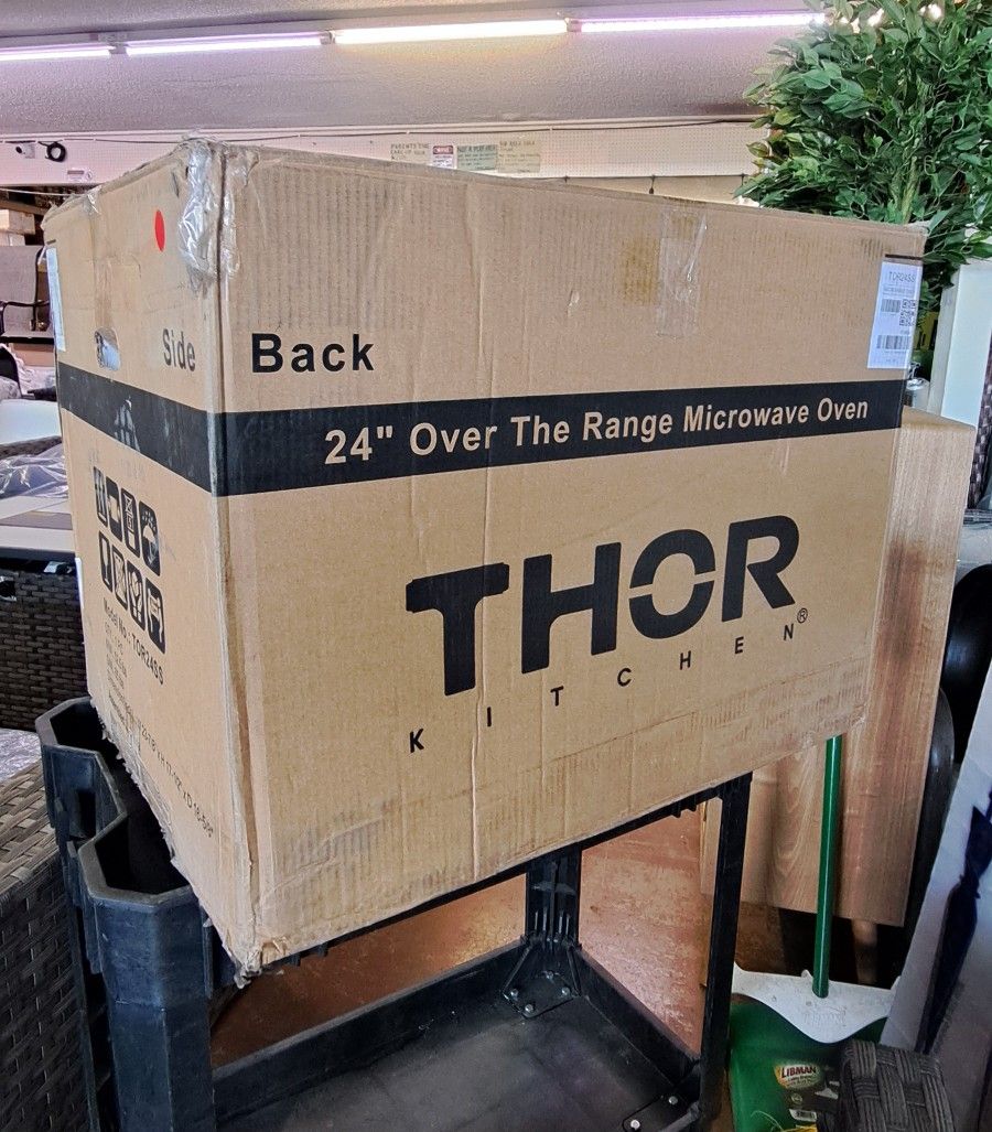 Thor Kitchen
24 in. 1.4 cu. ft. Over-the- Range Convertible Microwave in Stainless Steel