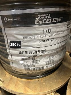 1/0 600v 250ft Southwire Welding Cable Spool