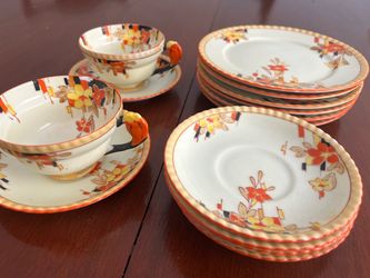 1920s Vintage plates/tea set - made in Japan