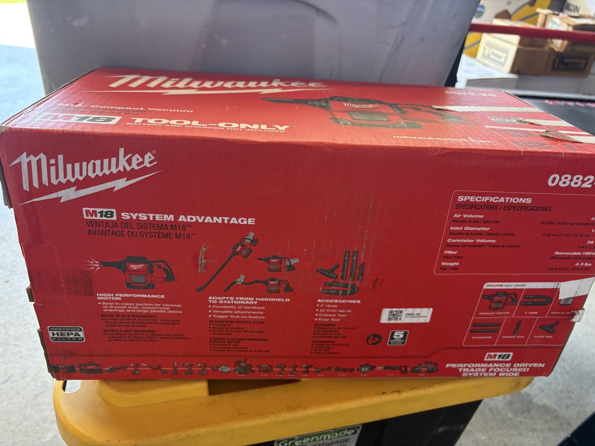 Brand New Vac